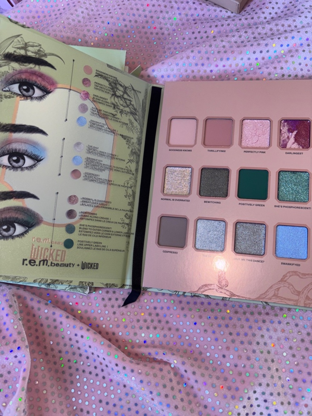 re.m. beauty Wicked Eyeshadow Palette — Mint Green